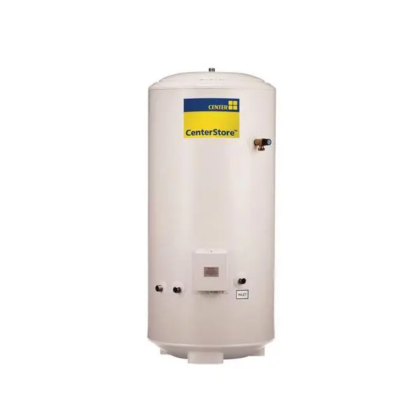 CenterStore unvented cylinder with installation